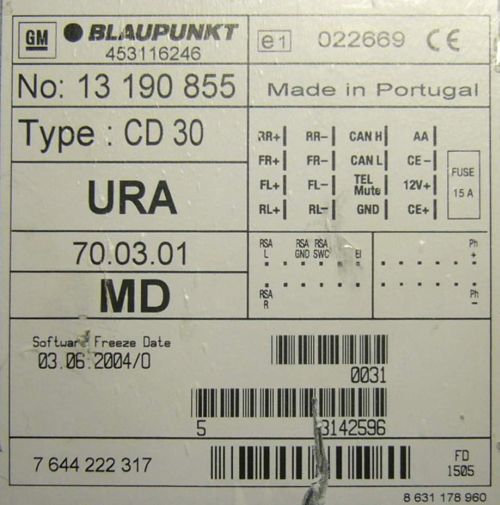 OPEL Car Radio Stereo Audio Wiring Diagram Autoradio ... philips car radio stereo audio wiring diagram autoradio connector 